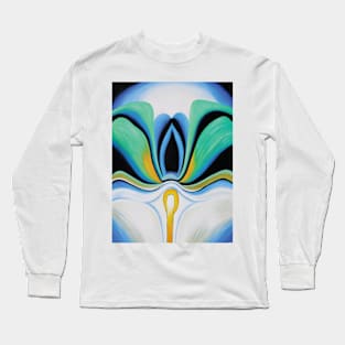 Hibiscus with Plumeria Long Sleeve T-Shirt